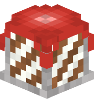 Firework Rocket (white / brown)