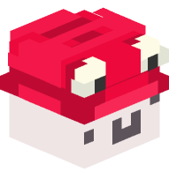 Creature with Froggy Hat (red)