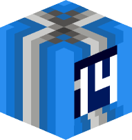 Christmas Calendar #14 (blue)