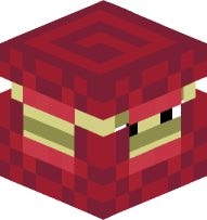 Shulker (red, upsidedown)