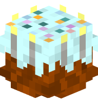 Birthday Cake (light gray)