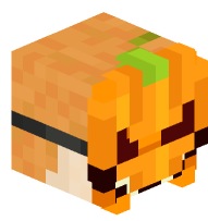 Alex with Pumpkin Mask