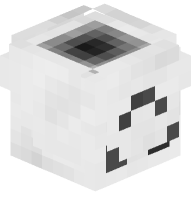 Recycling Bin (white, empty)