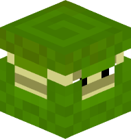 Shulker (green, upsidedown)
