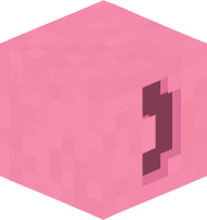 Pink Round Bracket (closed)