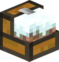 Grass Block Snow Chest
