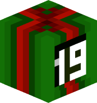 Christmas Calendar #19 (green)