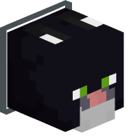 Collared Tuxedo Cat (gray)