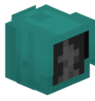 Turquoise Traffic Light - Walk (off)