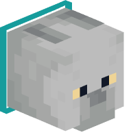 Collared British Shorthair Cat (light gray)