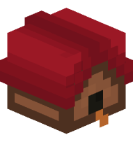 Bird House (red)