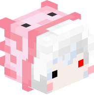 Girl with Axolotl Costume