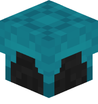 Shulker Stool (cyan)