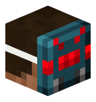 Man with Cave Spider Mask