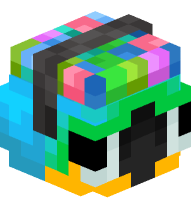 Trick Or Treat Basket (cyan parrot)