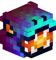 Neon Blue Ender Dragon