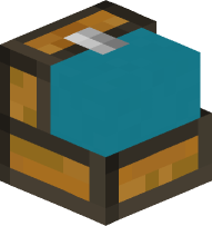 Cyan Concrete Chest