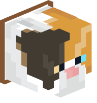 Collared Calico Cat (brown)