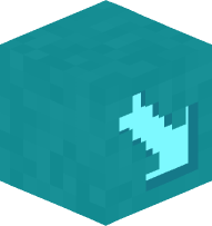 Cyan Arrow Right Down