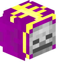 Skeleton with Purple Hood