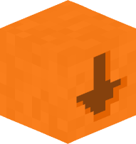 Orange Arrow Down