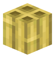 Stripped Bamboo Block