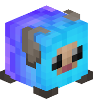 Baby Sheep (Neon Blue)