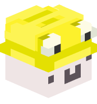 Creature with Froggy Hat (yellow)