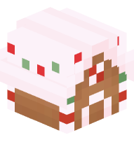 Gingerbread House (green and red)