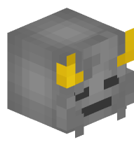 Demon with Golden Horns