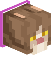 Collared Tabby Cat (magenta)