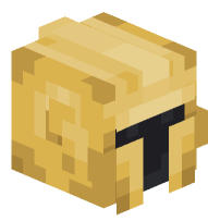 Golden Knight Helmet