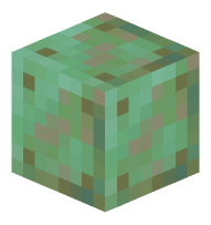 Weathered Copper Block