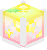 Garnished Pink Lemonade Juice