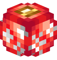 Bauble Ornament (red snowflakes)