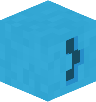 Light Blue Curly Bracket (closed)