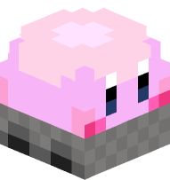 Kirby in a Minecart