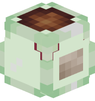 Green Bottle with Label