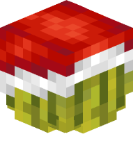 Melon with Christmas Hat
