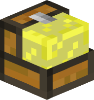 Yellow Stained Glass Chest