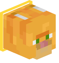 Collared Ginger Cat (yellow)