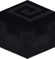 Shulker box (black, upsidedown)