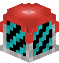 Firework Rocket (black / cyan)