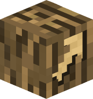 Oak Log Arrow Right Up