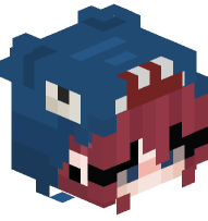 Girl with Shark Costume