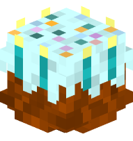 Birthday Cake (cyan)