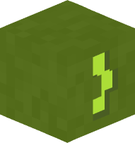 Green Curly Bracket (closed)