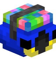 Trick Or Treat Basket (blue parrot)