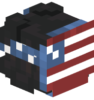 Person with USA Mask