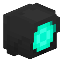 Black Traffic Light - Green (on)